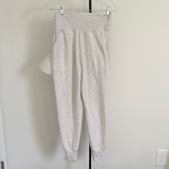 Athleta Women's Gray High-Waisted Joggers - Picture 6 of 17